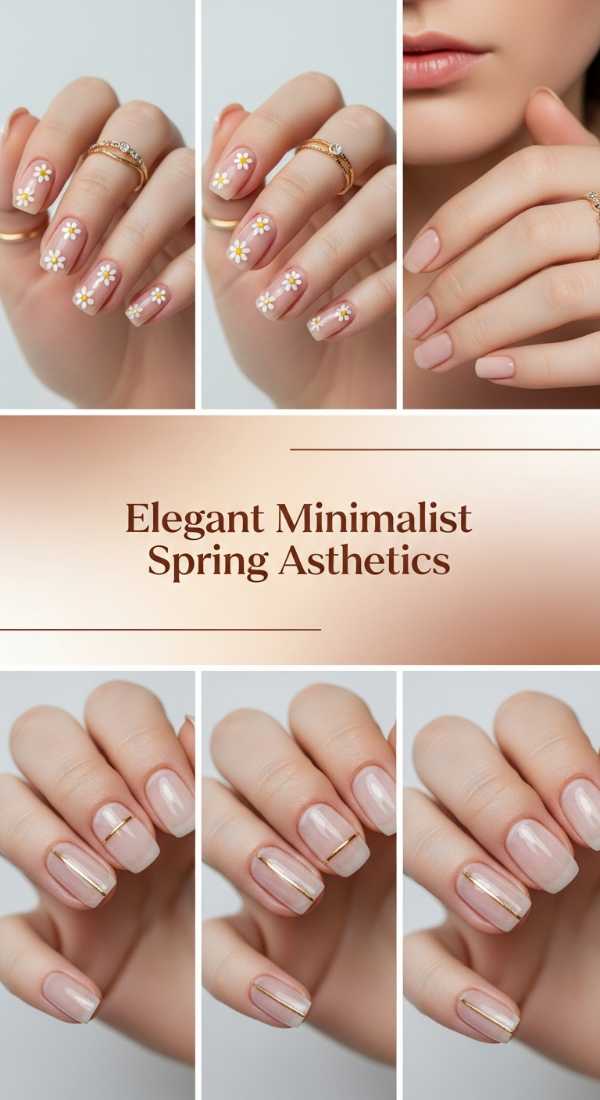 Elegant Minimalist Spring Aesthetics