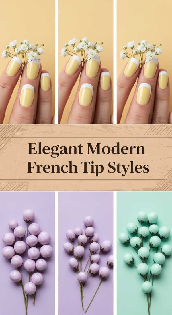 Elegant Modern French Tip Styles 69ee40929a2a3