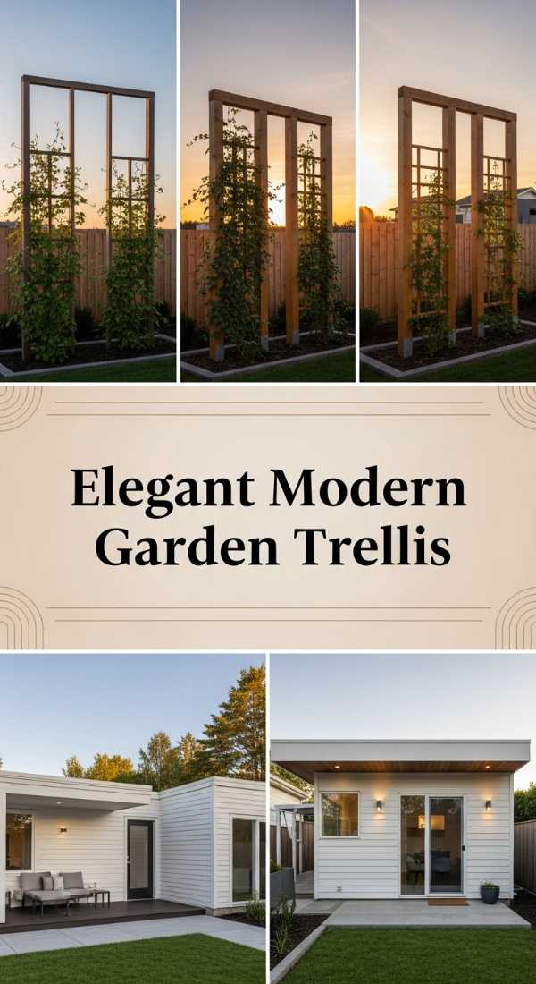 Elegant Modern Garden Trellis 69e7779dacb64