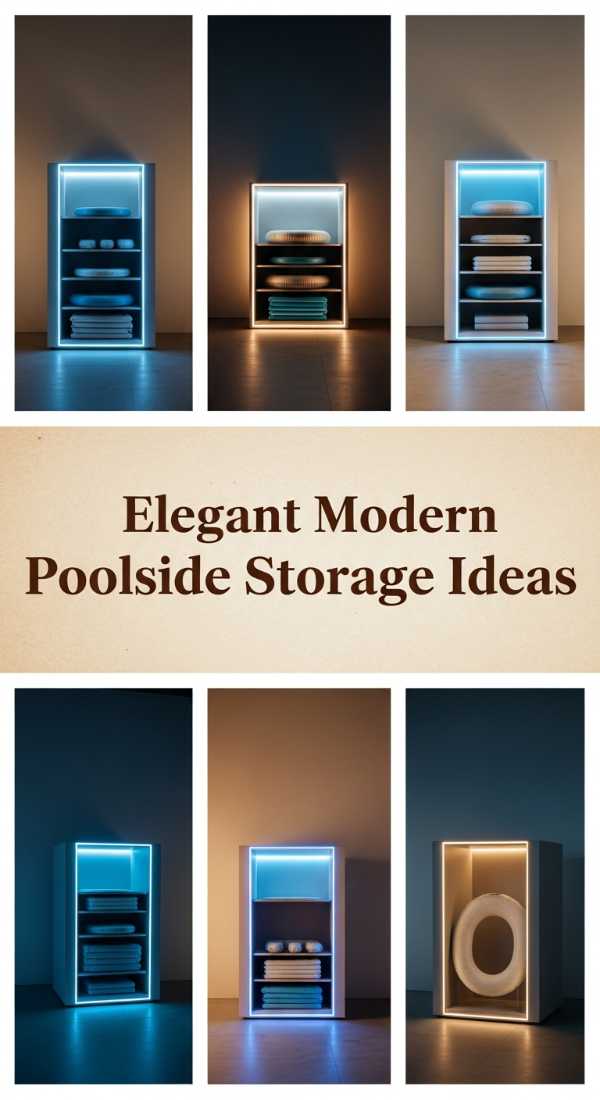 Elegant Modern Poolside Storage Ideas 69efa342e559c