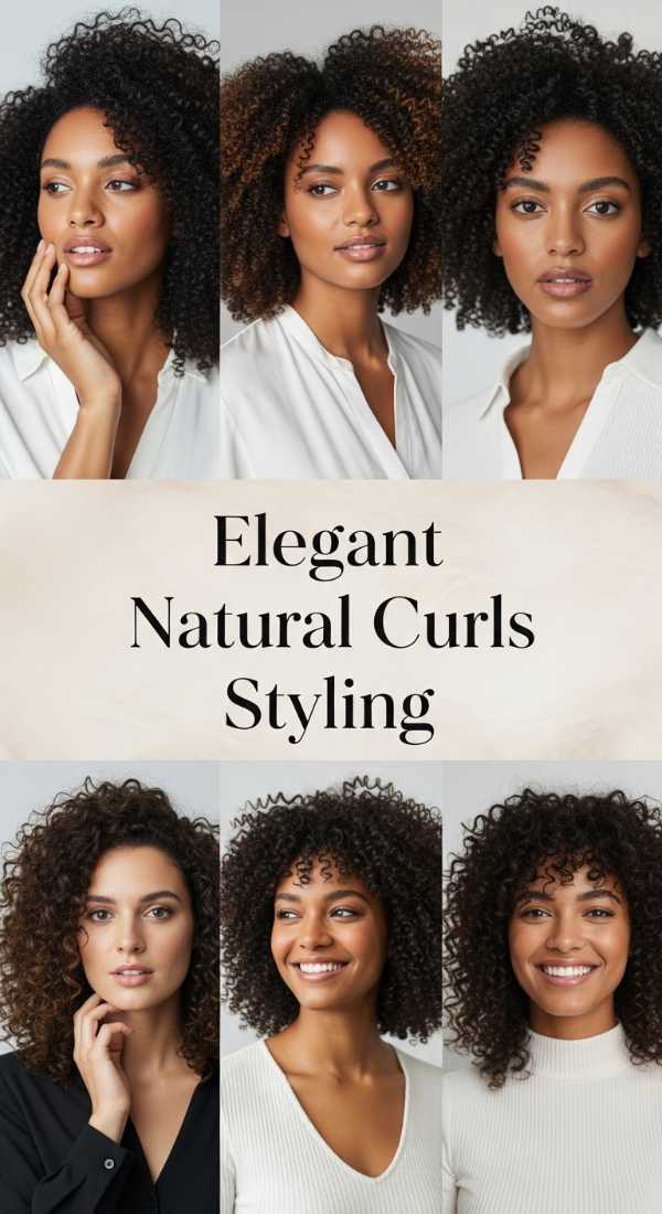 Elegant Natural Curls Styling 69e742c5c07f7