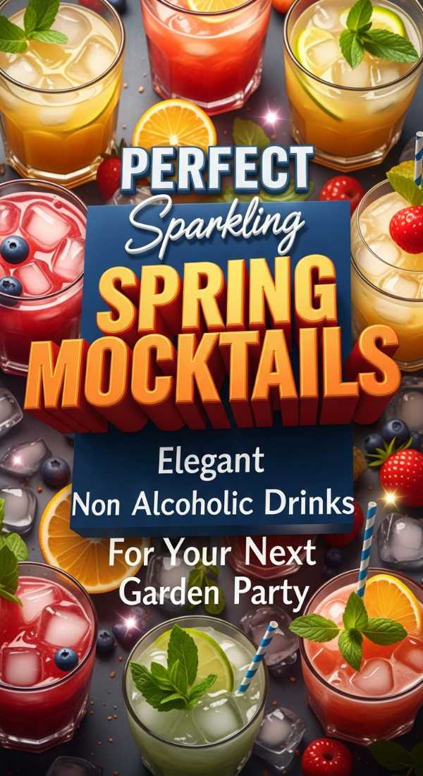 Elegant Non Alcoholic Spring Mocktail Ideas 69e707d720764