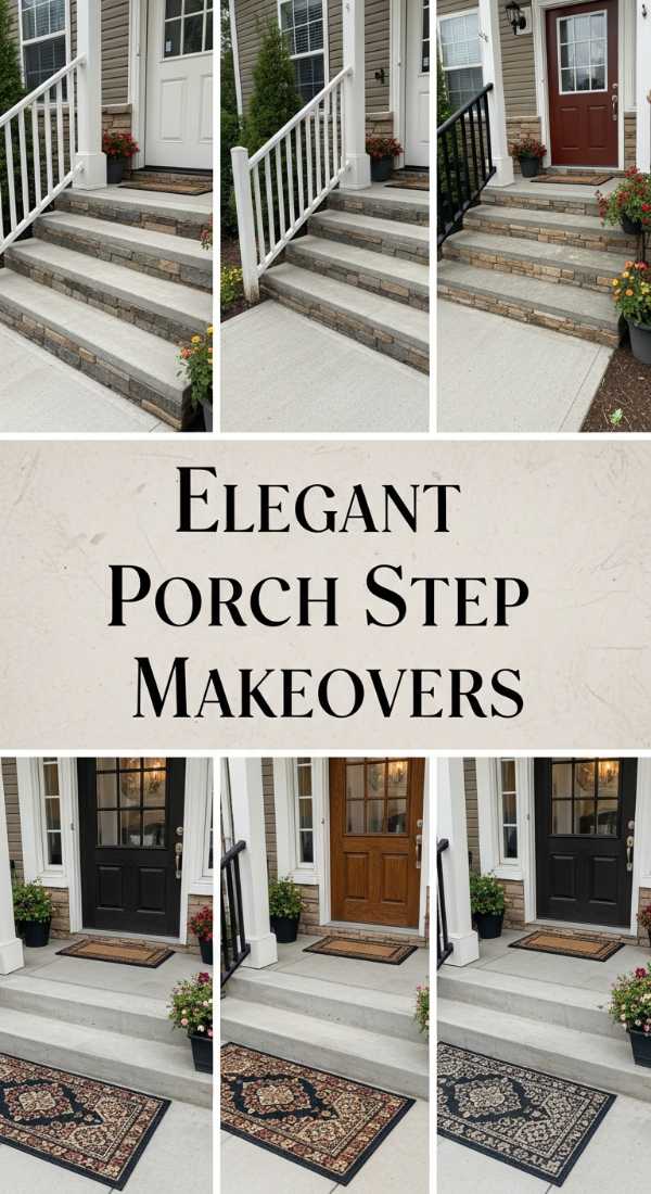 Elegant Porch Step Makeovers 69e64c608af7d