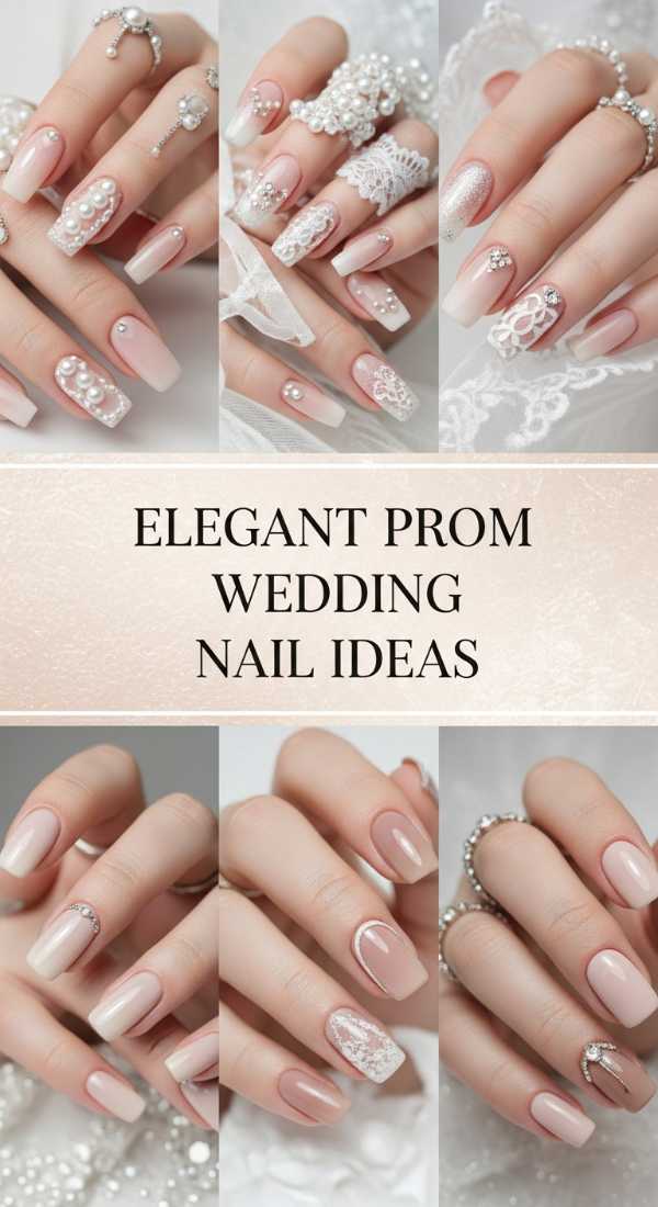 Elegant Prom Wedding Nail Ideas 69ef3c745b98e