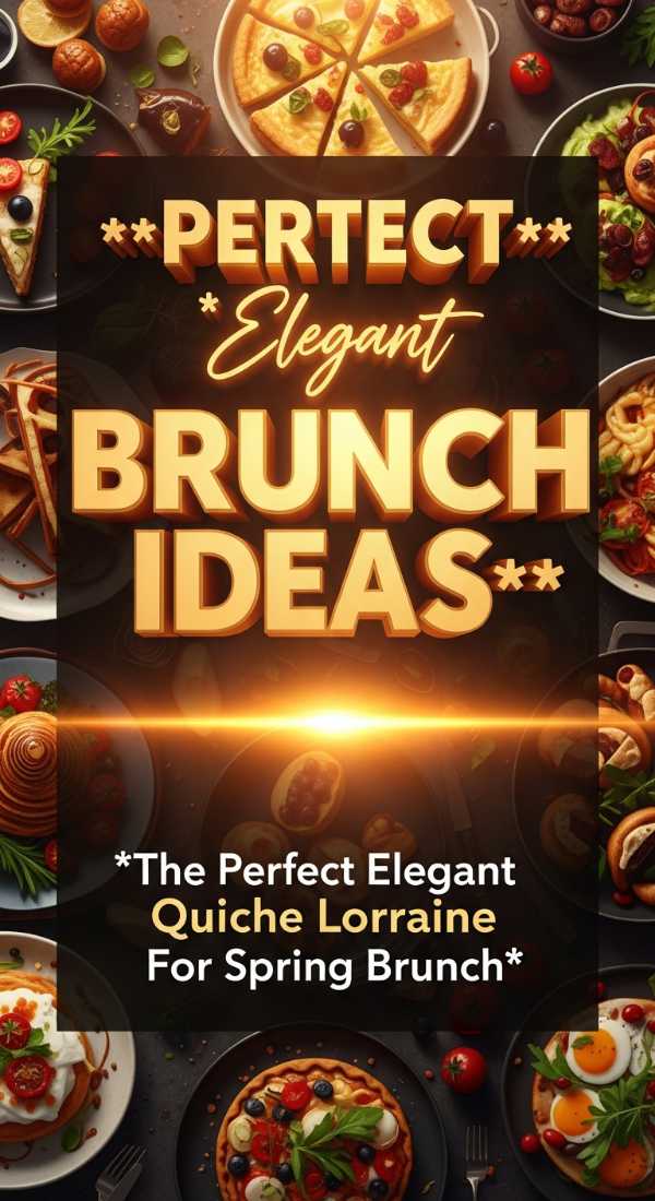 Elegant Quiche Lorraine Brunch Recipe 69e9b9dbec3a5