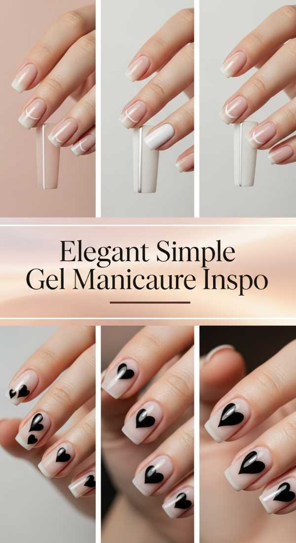 Elegant Simple Gel Manicure Inspo 69e651831ec26