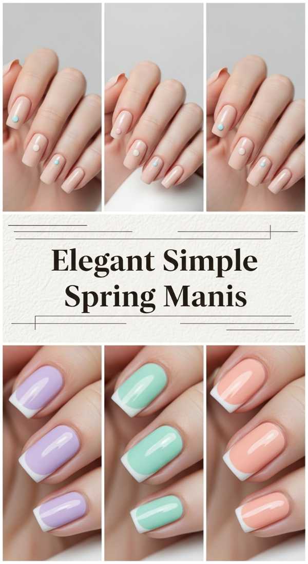 Elegant Simple Spring Manis 69e5f3e35754b