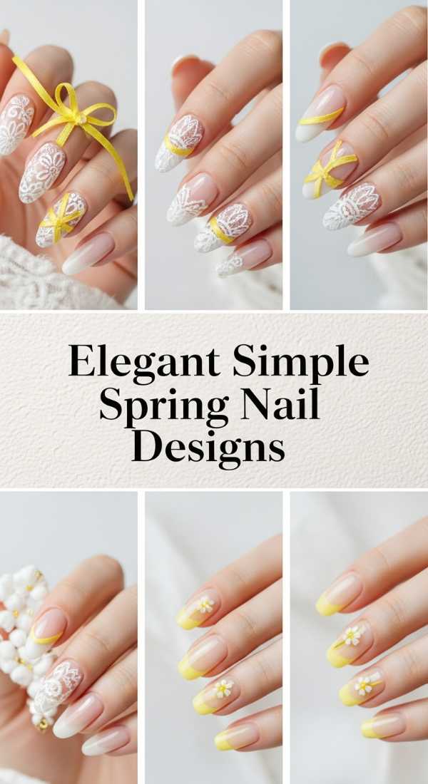 Elegant Simple Spring Nail Designs 69df3ab97908f