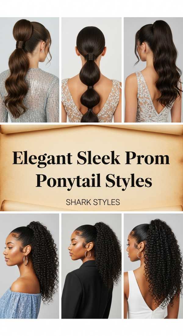 Elegant Sleek Prom Ponytail Styles 69f33ca303180
