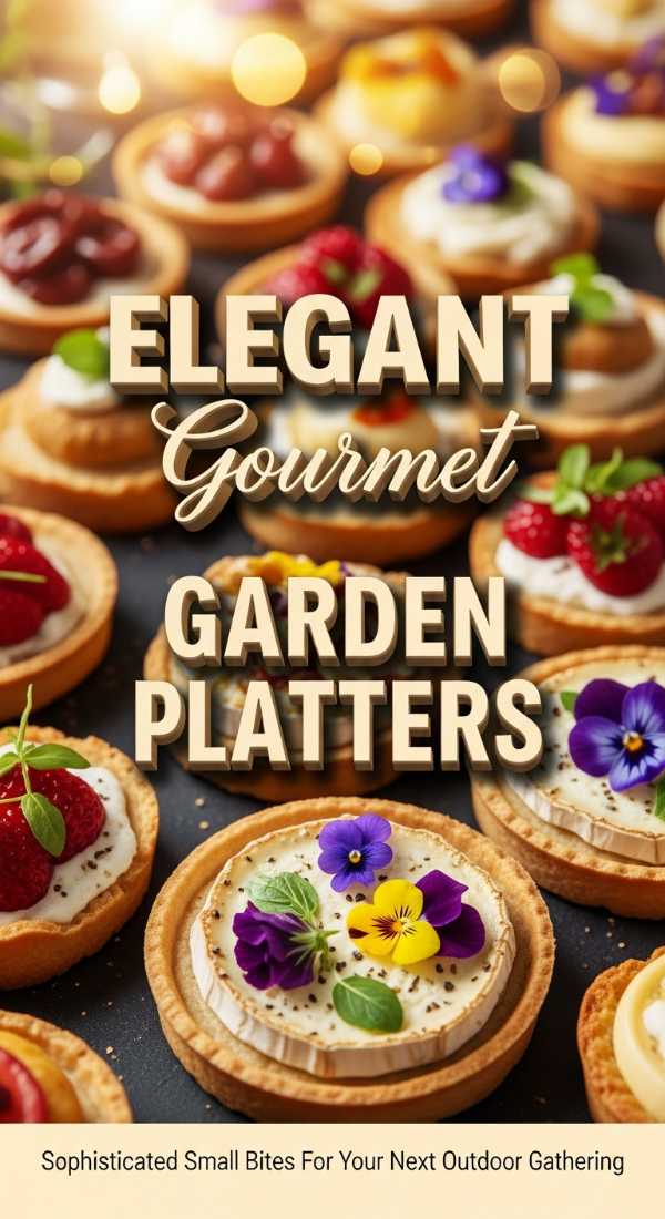 Elegant Small Bites For A Sophisticated Garden Party 69dde5db726bb