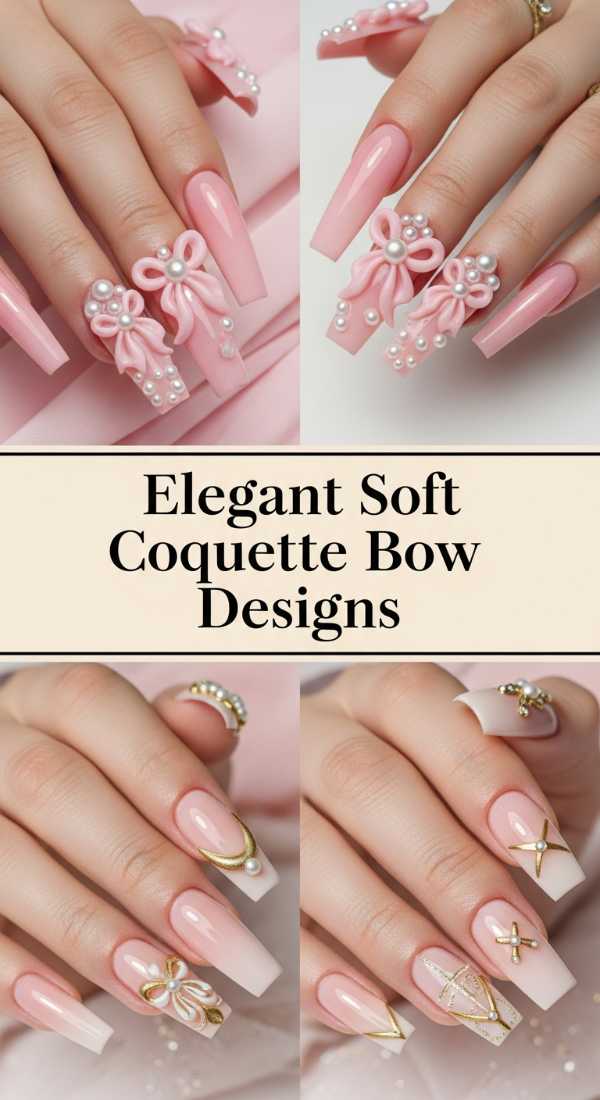 Elegant Soft Coquette Bow Designs 69e350f32be1d