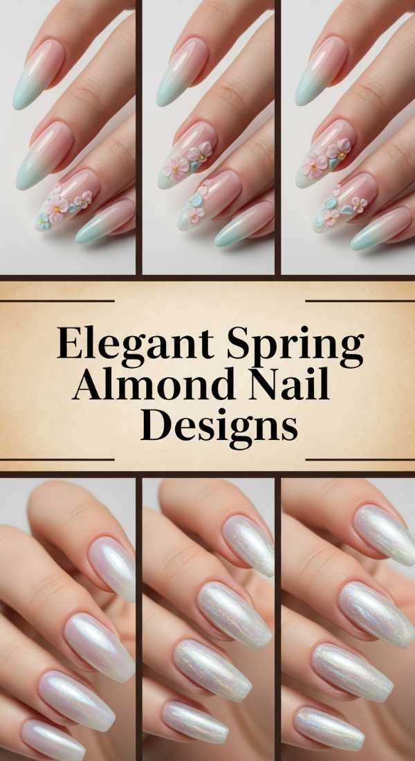 Elegant Spring Almond Nail Designs 69f24a8c25afa