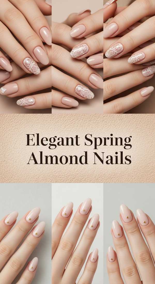 Elegant Spring Almond Nails 69f0ca5a773a2