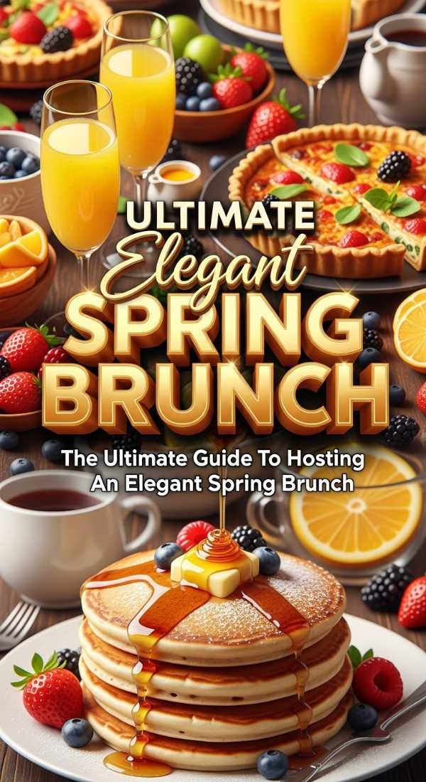 Elegant Spring Brunch Party Ideas 69ef0151818bf