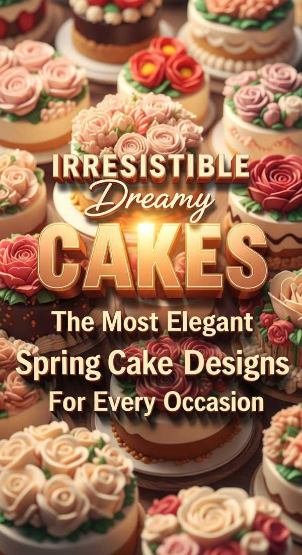 Elegant Spring Cake Design Ideas 69dde69e1eb62