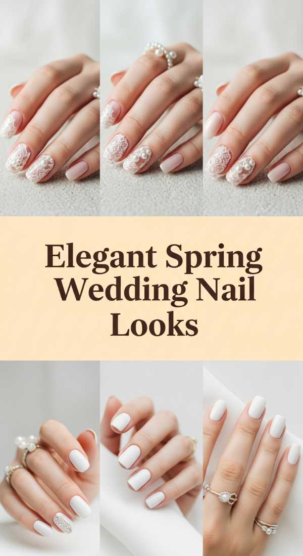Elegant Spring Wedding Nail Looks 69f0ca5149846