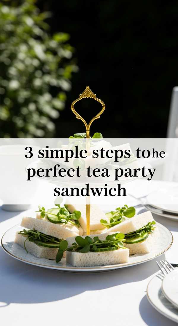 Elegant Tea Party Sandwich Recipes 69df243295186