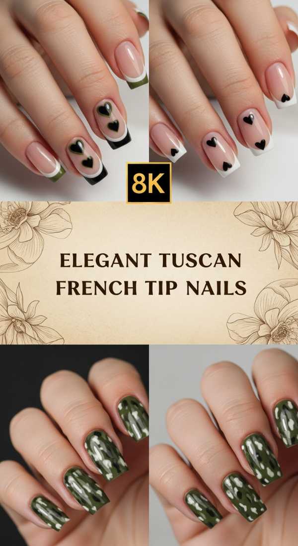 Elegant Tuscan French Tip Nails 69e6518a6a6bb