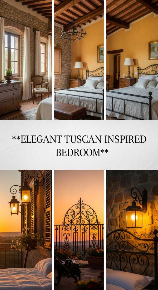 Elegant Tuscan Inspired Bedroom 69ea60b758761