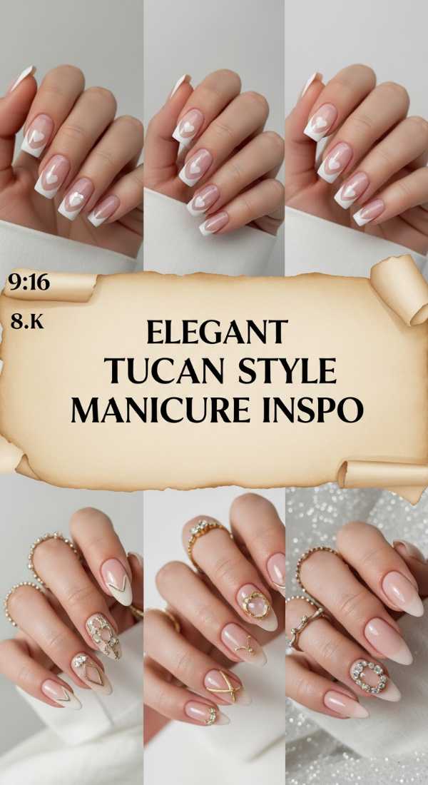Elegant Tuscan Style Manicure Inspo 69eba0532433d