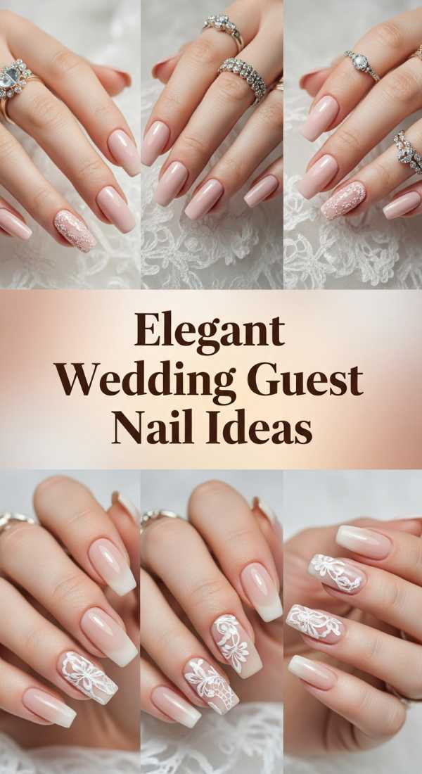 Elegant Wedding Guest Nail Ideas 69f32d7906d4d