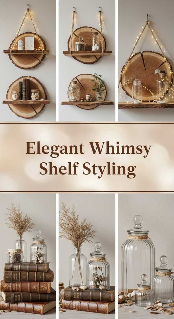 Sophisticated Soul: Designing a Space with Luxury and Character Elegant Whimsy Shelf Styling 69ed032bb65ec