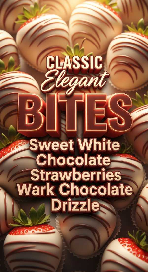 Elegant White Chocolate Strawberry Clusters Tutorial 69dfd957b66b7