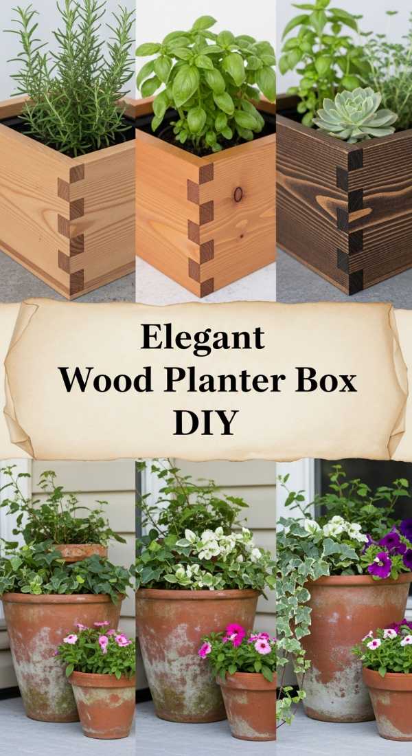 Elegant Wood Planter Box Diy 69e7779248d33