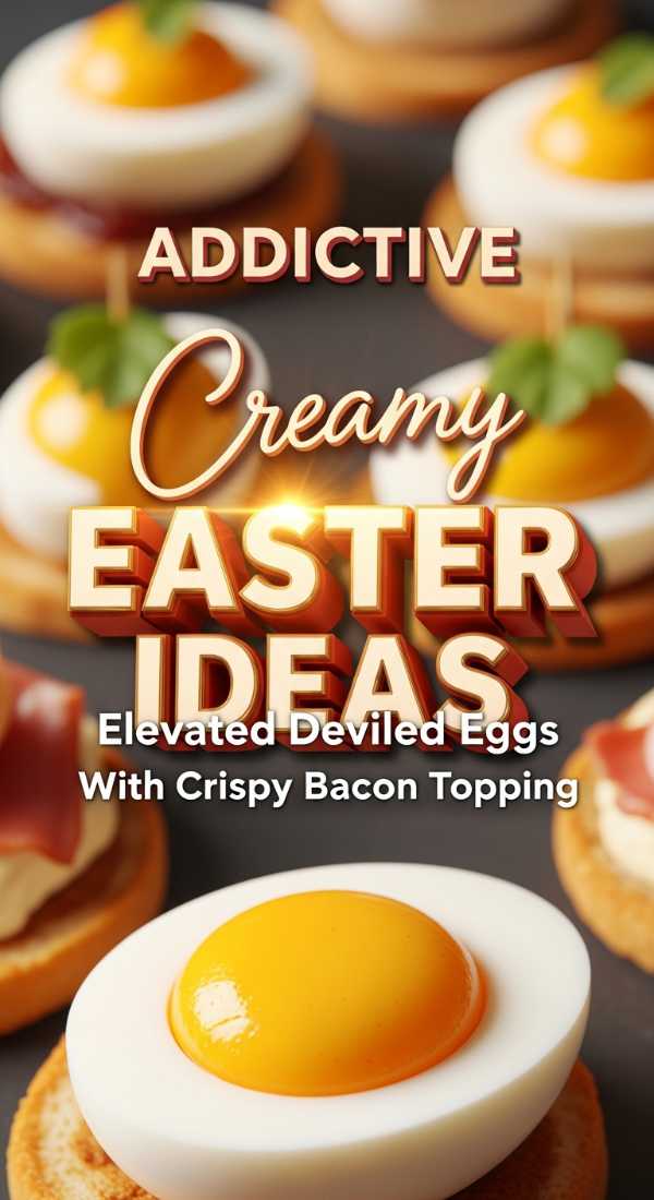 Elevated Deviled Eggs With Crispy Bacon 69dde5df32b0c
