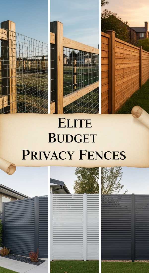 Elite Budget Privacy Fences 69e64b855cf84