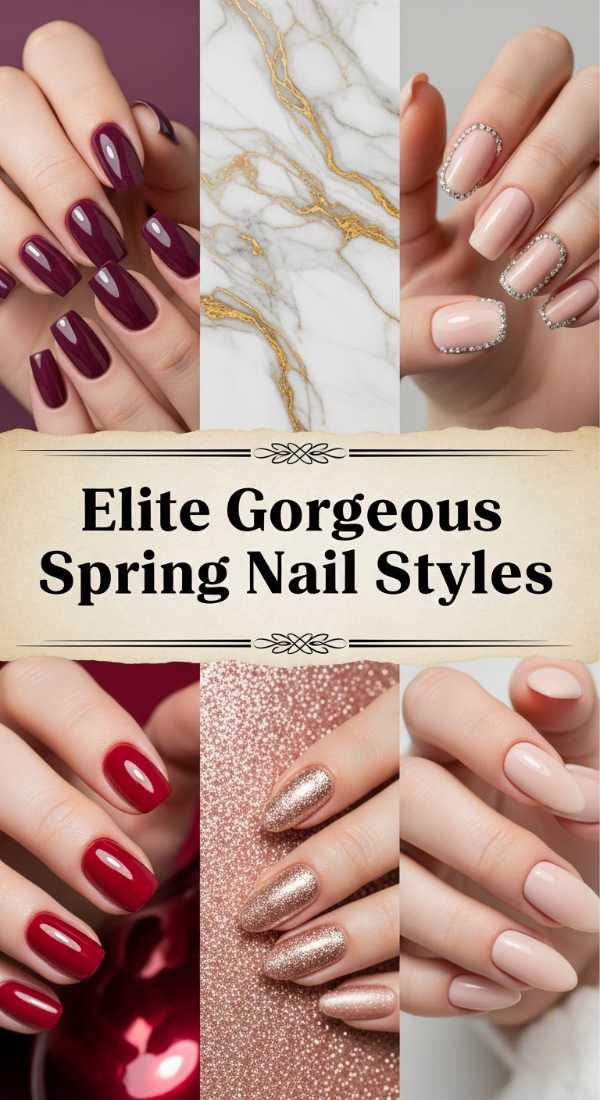 Elite Gorgeous Spring Nail Styles 69ece59c766cc