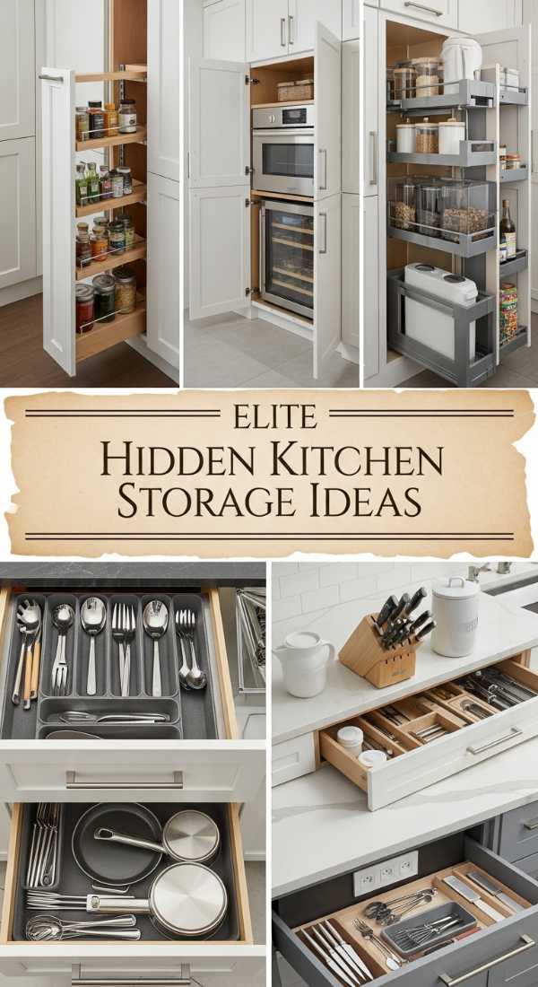 Elite Hidden Kitchen Storage Ideas 69e3b6ec4fb1a