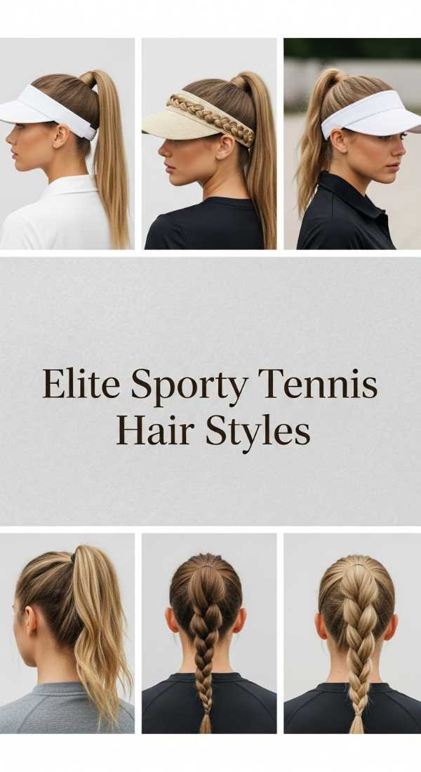 Elite Sporty Tennis Hair Styles 69e9d4155b903