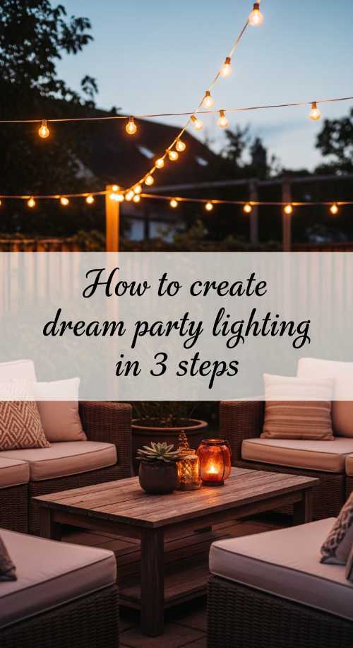 Summer Party Perfection: Decor, Drinks, and Unforgettable Vibes Enchanting Backyard Lighting 69de78b534075
