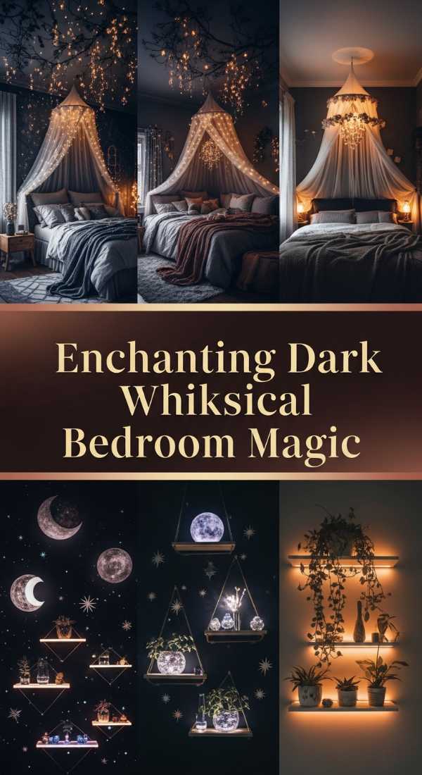 Enchanting Dark Whimsical Bedroom Magic 69ea60beec909