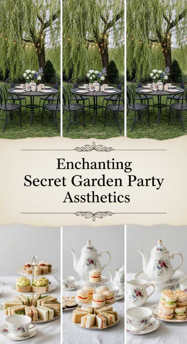 Enchanting Secret Garden Party Aesthetics 69df2437ac96a