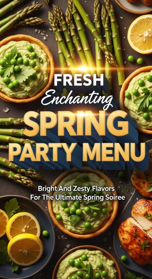 Enchanting Spring Party Menu 69e5fe7b7067c