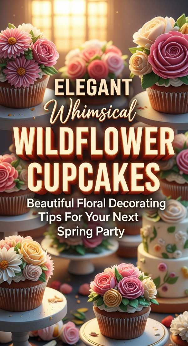 Enchanting Wildflower Cupcake Designs 69edb90847858