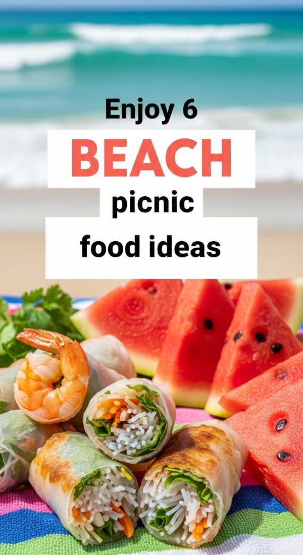 Enjoy 6 Beach Picnic Food Ideas 69e85584d7486