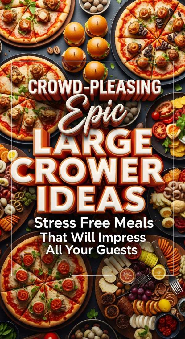 Epic Large Crowd Dinner Ideas For Graduations 69eca8d279cb7