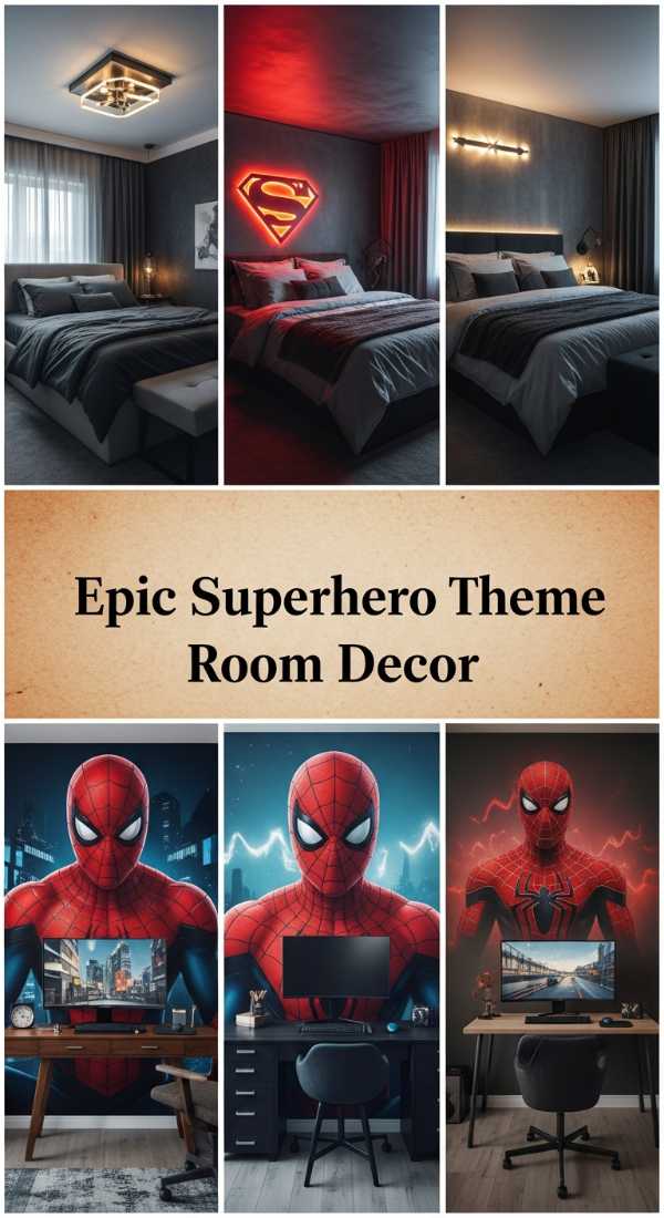 Epic Superhero Theme Room Decor 69df20e8d59ab