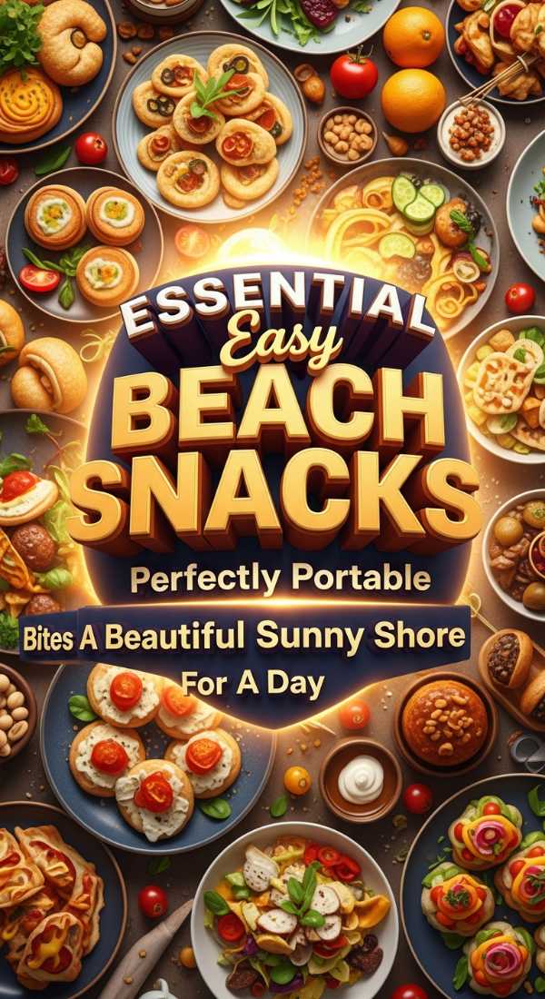 Essential Beach Snacks Ideas For Your Summer Vacation 69edba3f9baca