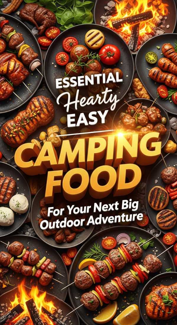 Essential camping food ideas for outdoors