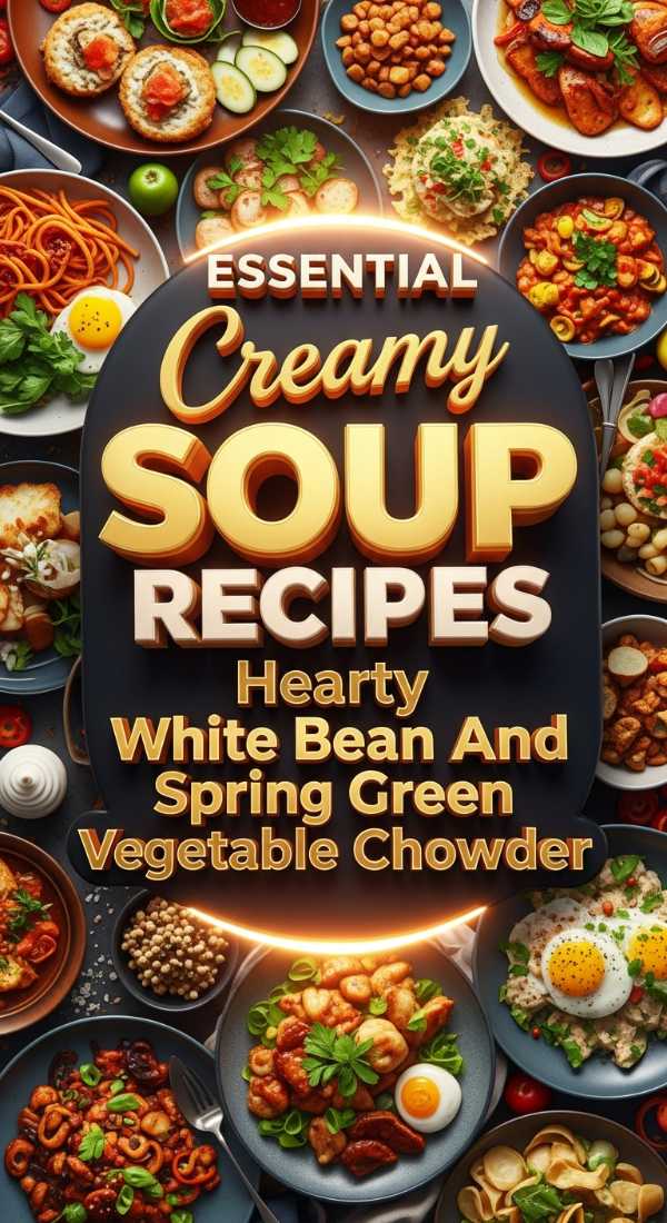 Essential Creamy White Bean Spring Vegetable Soup 69ef027c43b81