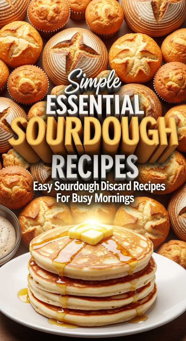 Essential Easy Sourdough Discard Recipes For Breakfast 69f1de9841516