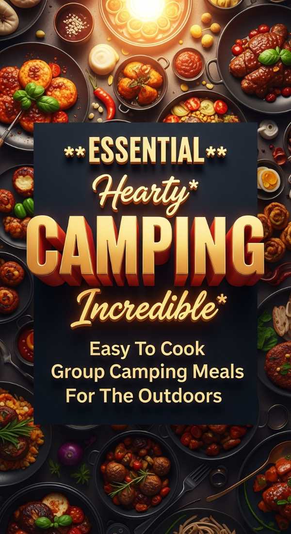 Essential Hearty Camping Incredible Easy To Cook Group Camping Meals For The Outdoors 69f201096d3ad