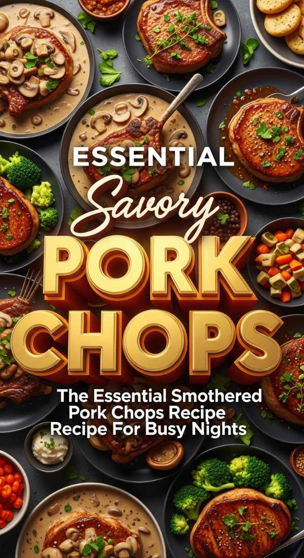 Essential Smothered Pork Chops Recipe 69eb90e7c1e9f