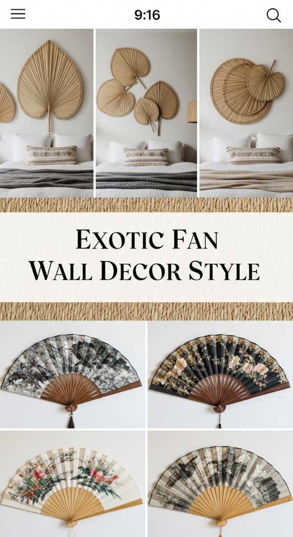 Exotic Fan Wall Decor Style 69f1ae7b85968