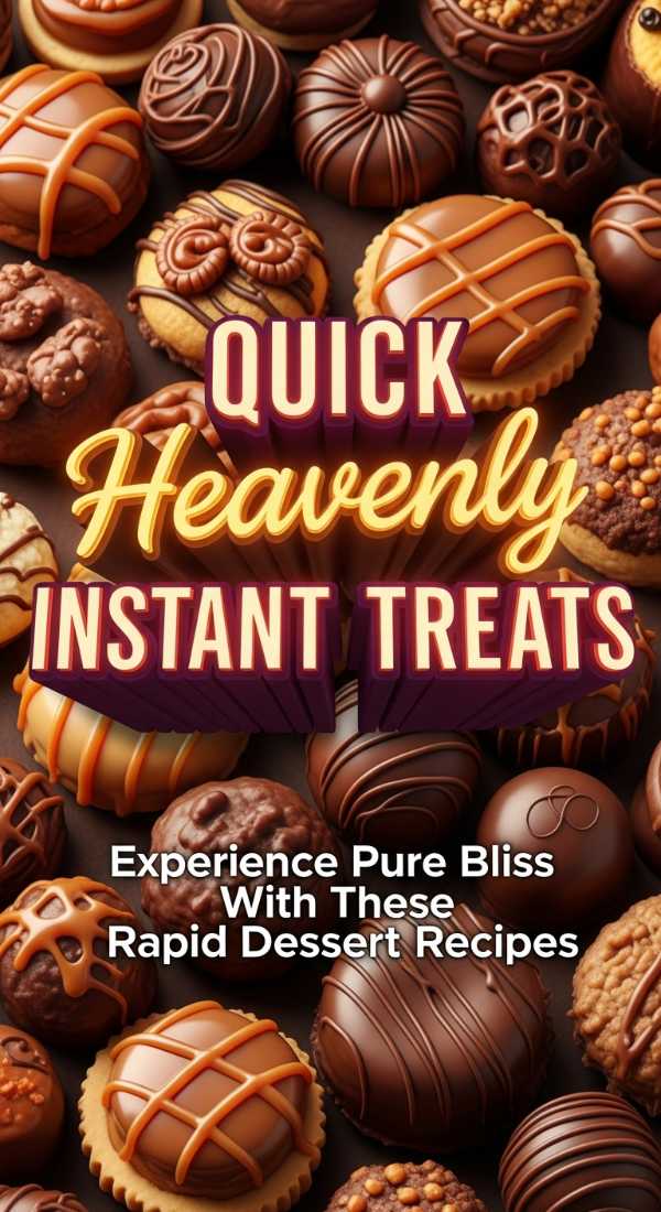 Experience Pure Bliss With These Rapid Dessert Recipes 69e363bb37f01
