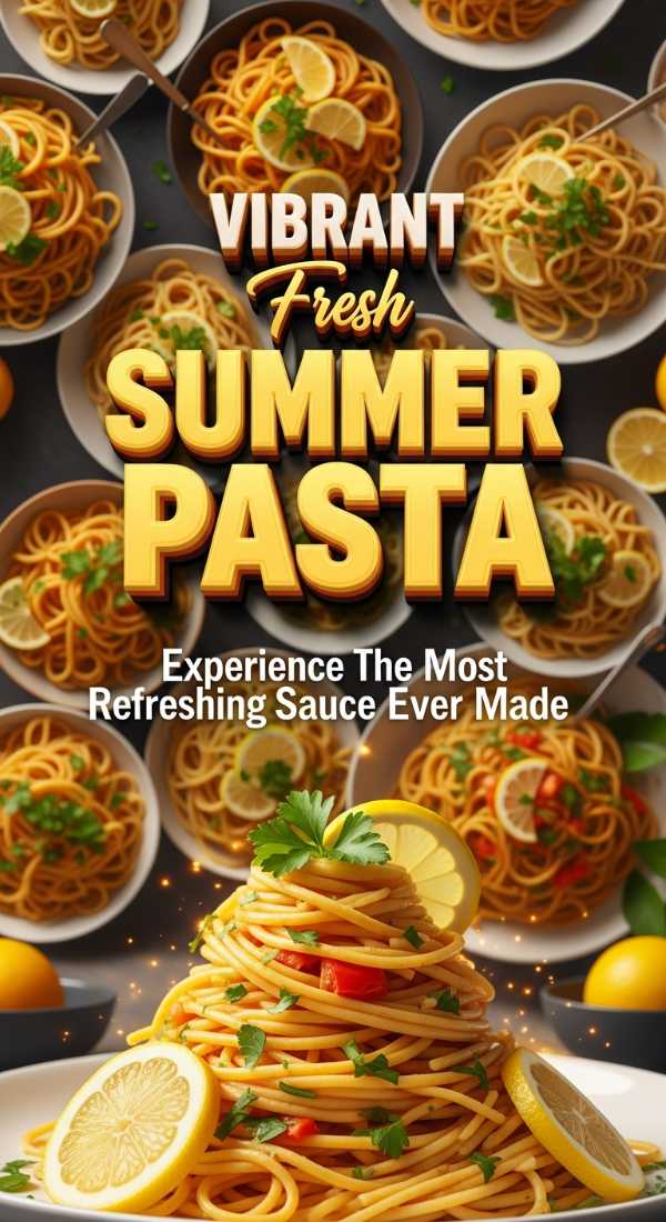 Experience The Most Refreshing Lemon Garlic Pasta Ever Made 69eb22f473325
